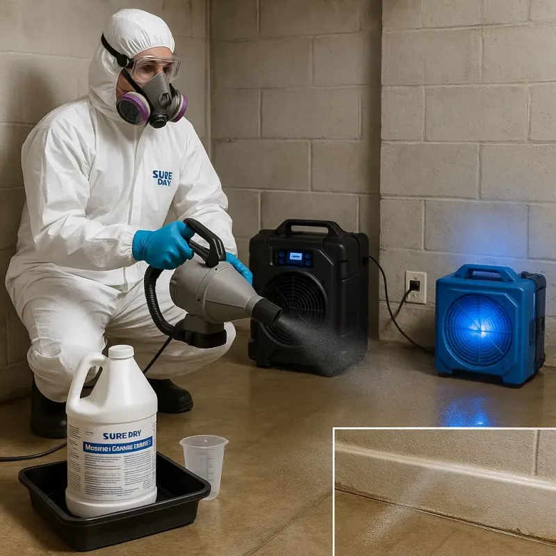 Sanitization and Odor Removal process in Holmes County, FL