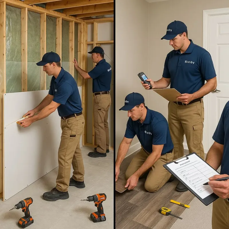 Repairs and Reconstruction process in Holmes County, FL